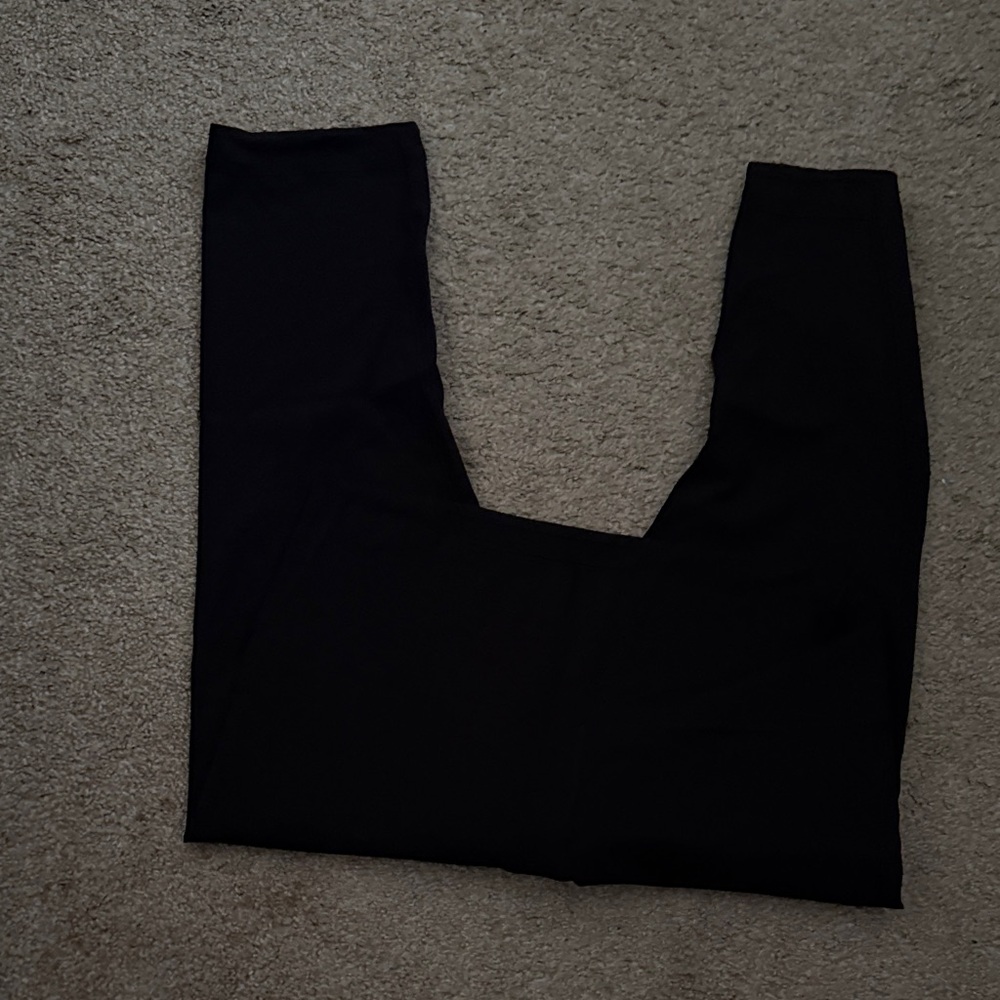 EUC lululemon Black Leggings size 14 ~22” inseam